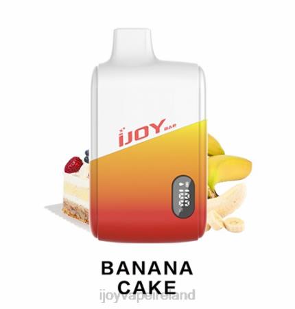best iJOY flavor - iJOY Bar IC8000 Disposable 062L176 Banana Cake