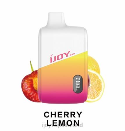 iJOY vape Ireland - iJOY Bar IC8000 Disposable 062L182 Cherry Lemon