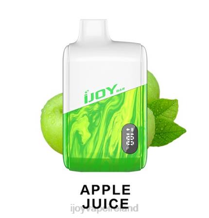 iJOY vape for sale - iJOY Bar IC8000 Disposable 062L175 Apple Juice