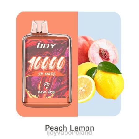 iJOY bar flavors - iJOY Bar SD10000 Disposable 062L168 Peach Lemon