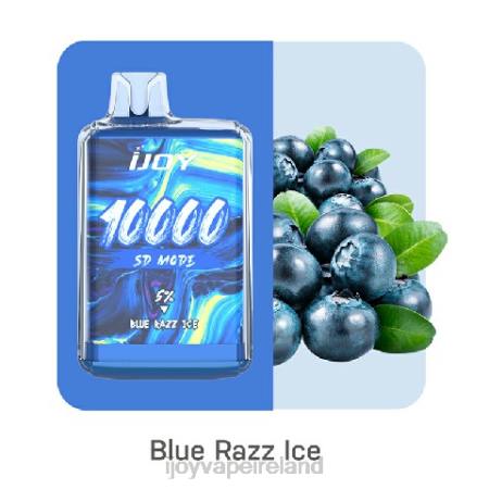 iJOY vape Ireland - iJOY Bar SD10000 Disposable 062L162 Blue Razz Ice