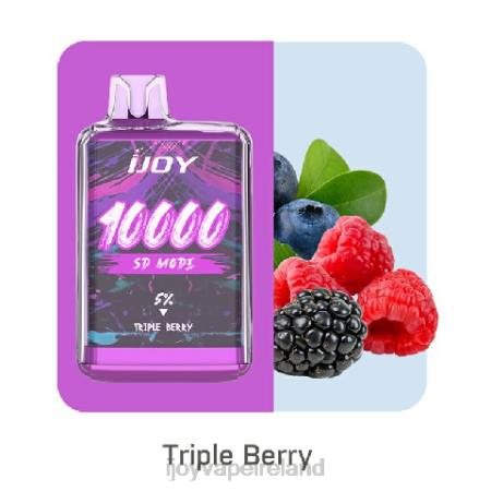 iJOY vape review - iJOY Bar SD10000 Disposable 062L173 Triple Berry