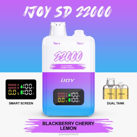 iJOY flavors vape - iJOY SD 22000 Disposable 062L147 Blackberry Cherry Lemon