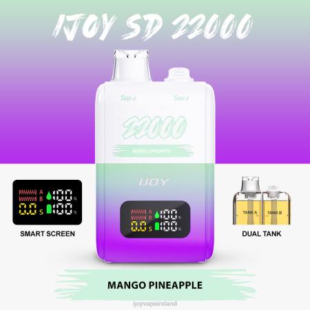 iJOY flavors vape - iJOY SD 22000 Disposable 062L157 Mango Pineapple