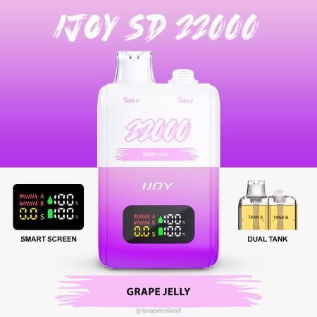 iJOY vape review - iJOY SD 22000 Disposable 062L153 Grape Jelly